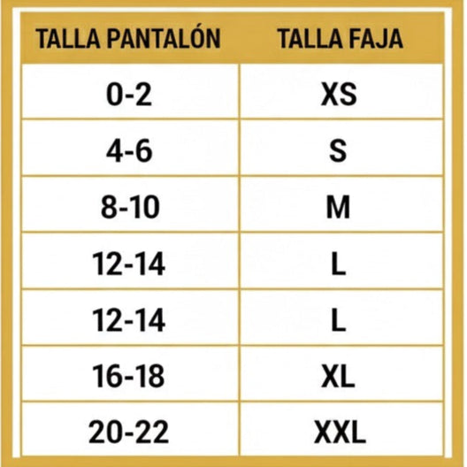 FAJA BICHOTA (MOLDEADO Y REDUCTORA)