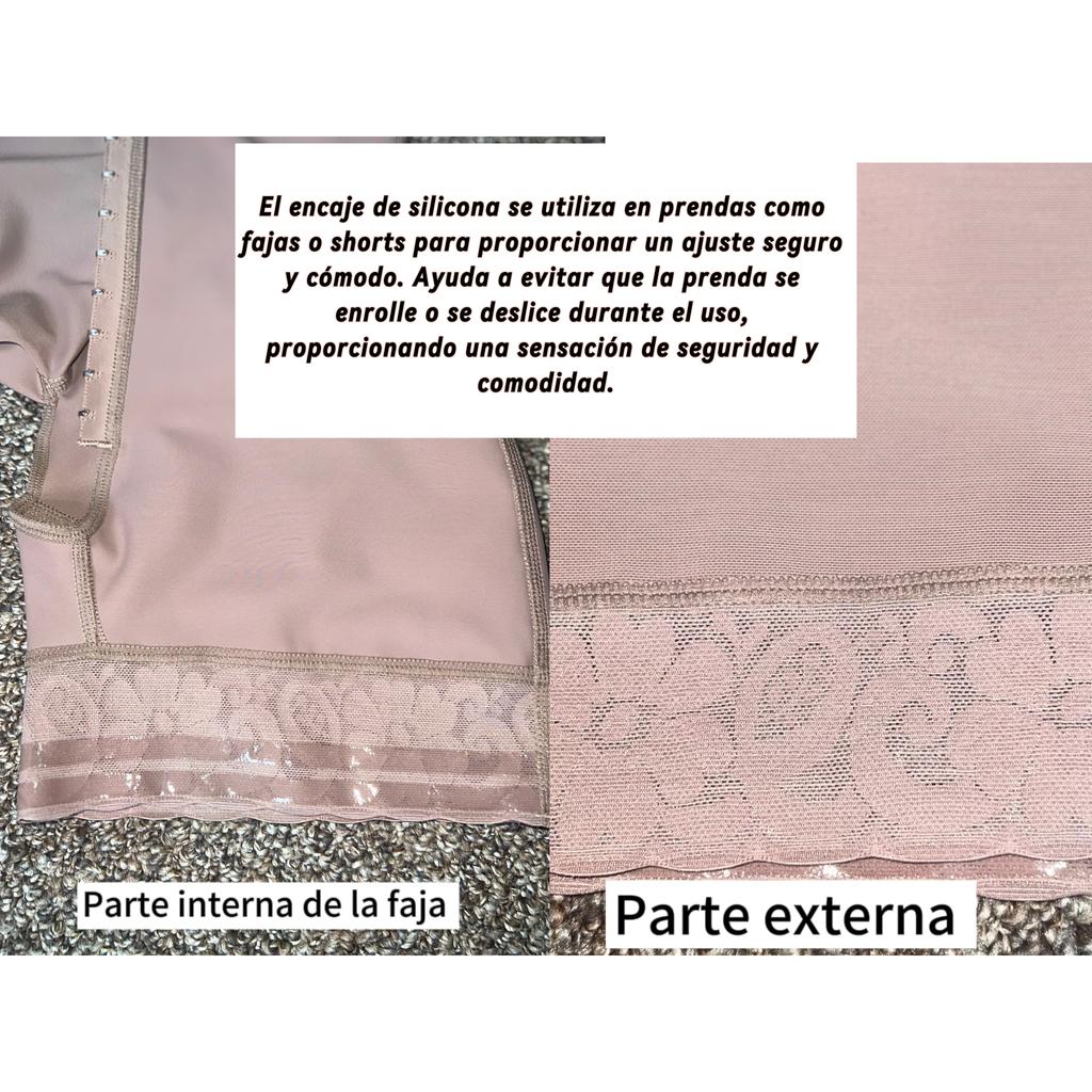 STRAPLESS GIRDLE WITH BROOCHES