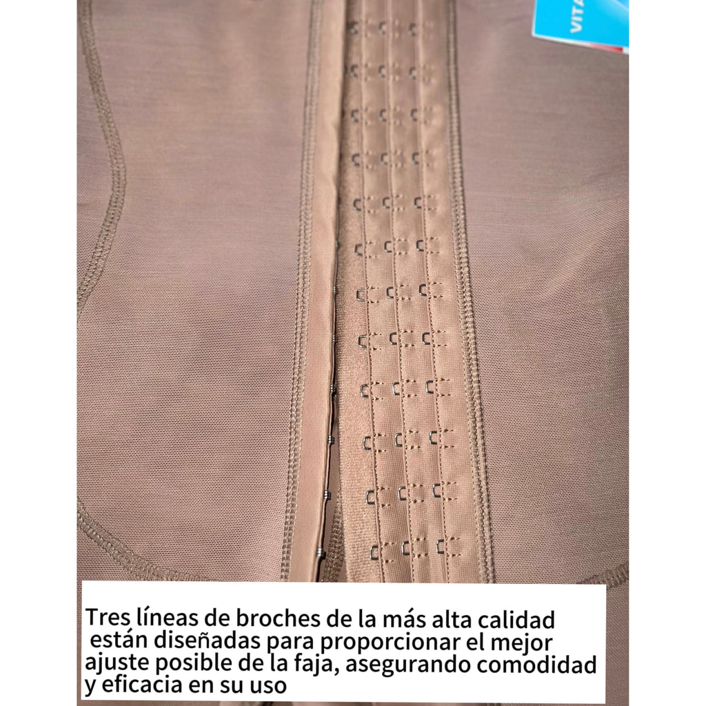 STRAPLESS GIRDLE WITH BROOCHES